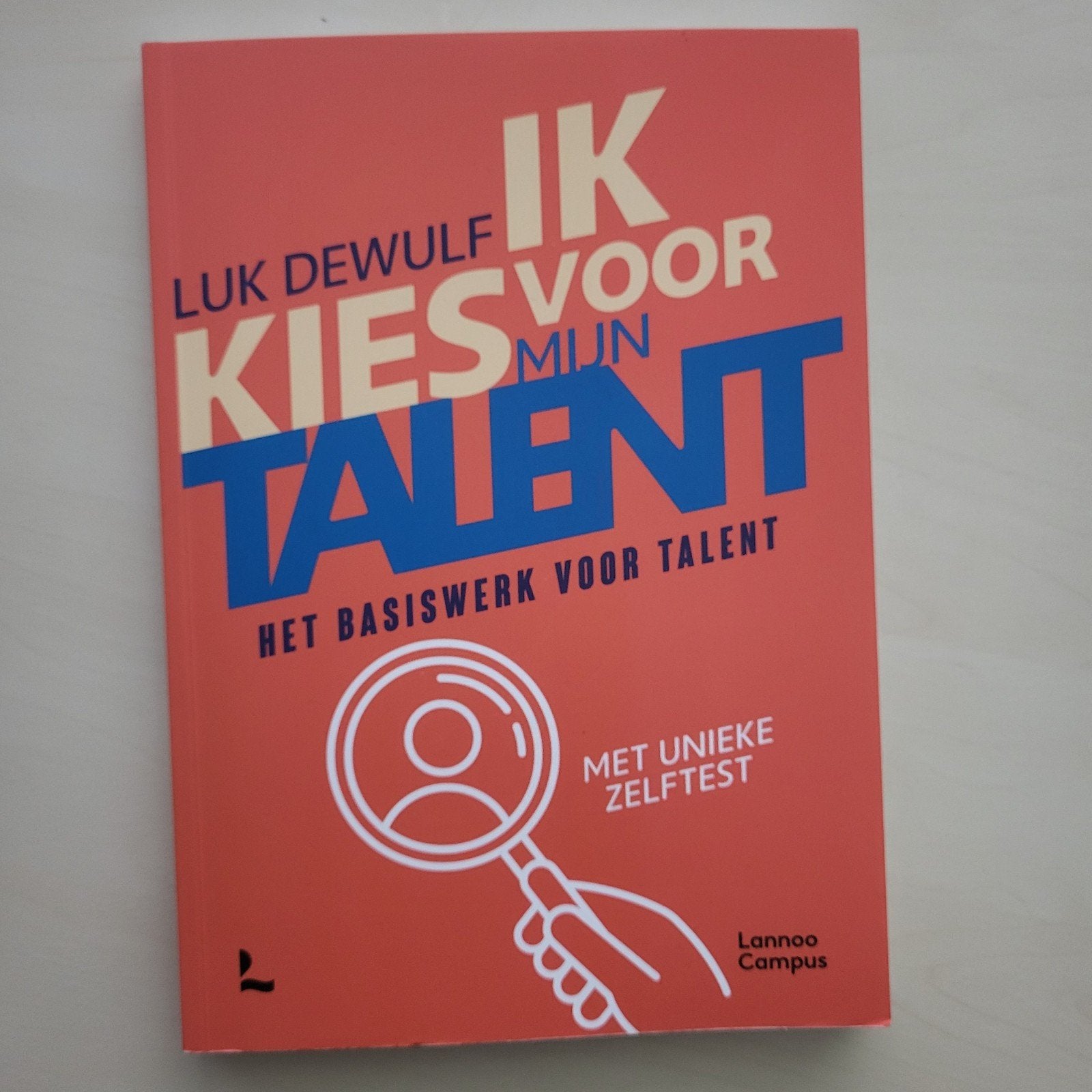 Luk Dewulf - Ik kies voor mijn talent, Ophalen of Verzenden, Zo goed als nieuw, Luk Dewulf