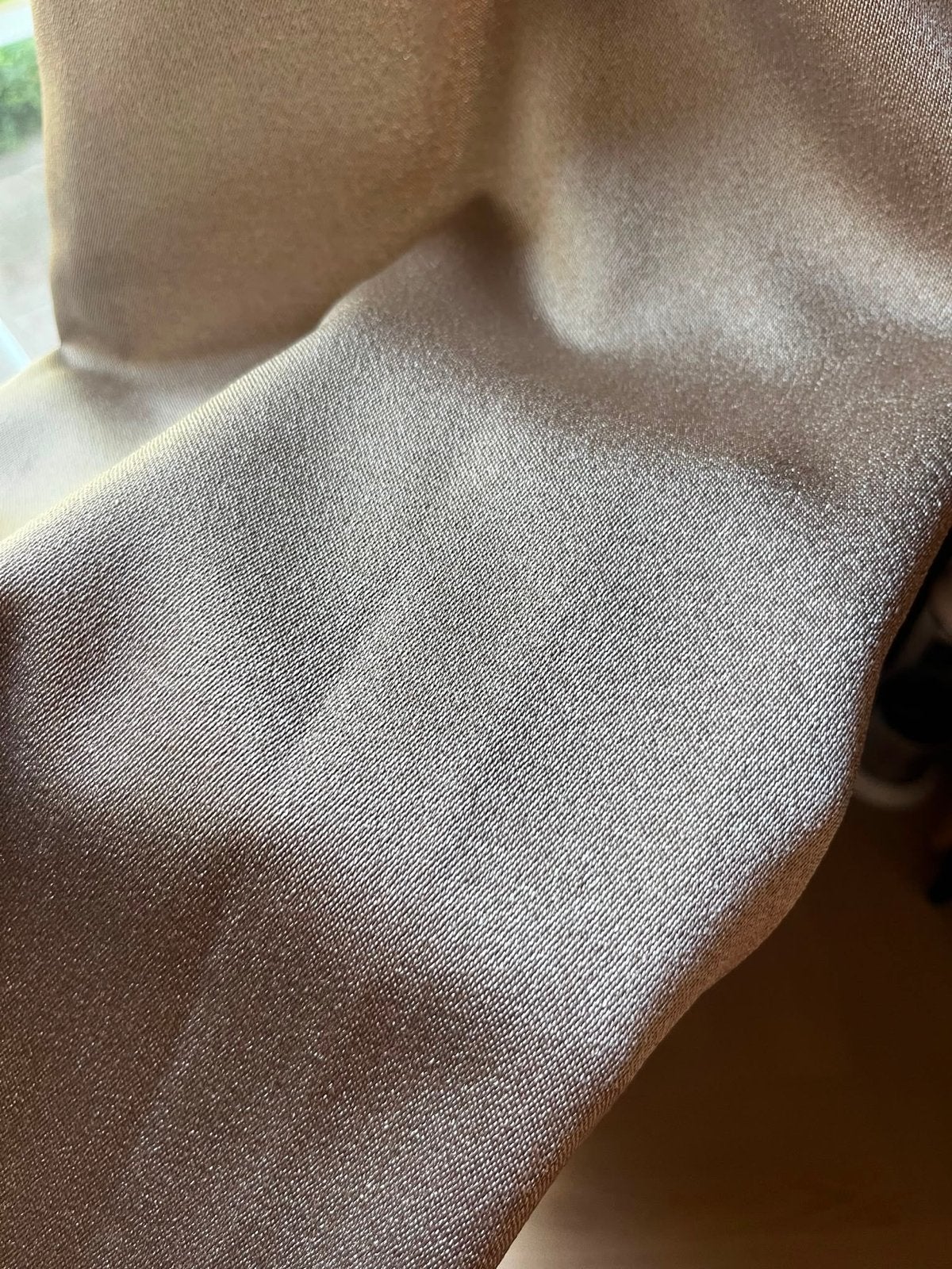 Nieuwe overgordijnen Japandi stijl Gloss Latte wave plooi, Overgordijn, Overige merken, Beige, Nieuw