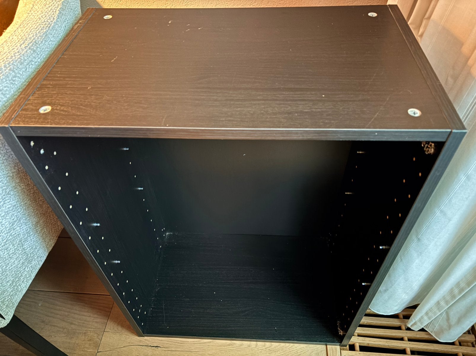 Metod bovenkast inclusief planken (zwart), Ophalen, Zwart, 50 tot 100 cm, Minder dan 100 cm