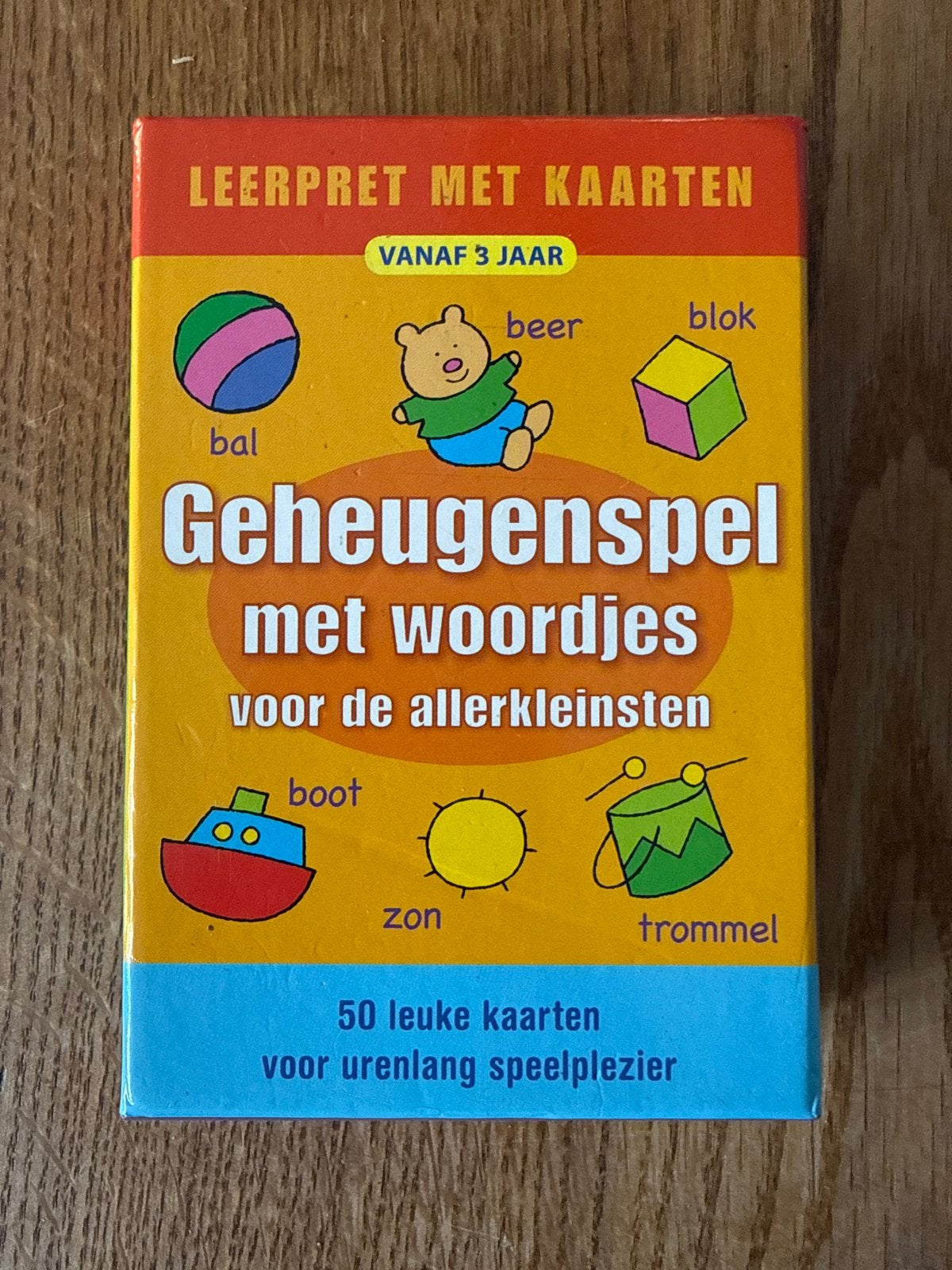 Geheugenspel met woordjes voor de allerkleinsten, Ophalen of Verzenden, Gebruikt, Overige typen