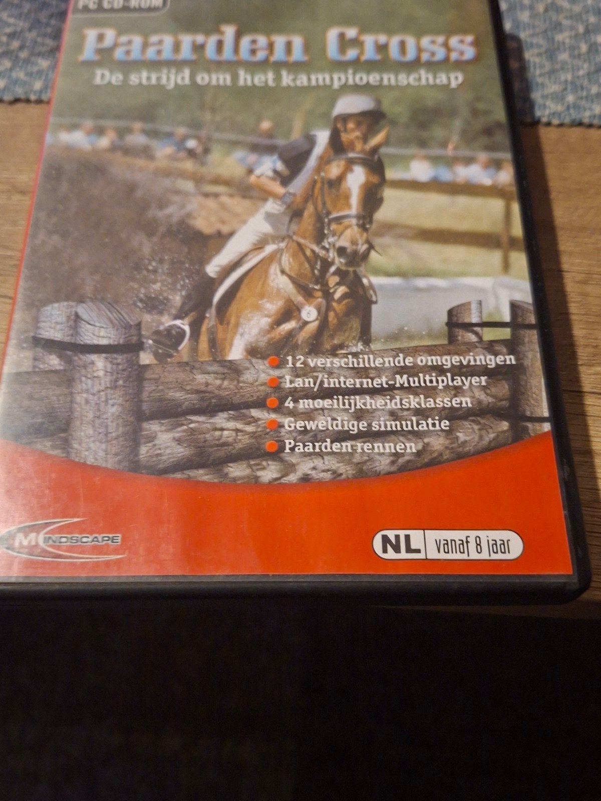 Paarden Cross PC CD-ROM - De strijd om het kampioenschap, Gebruikt, 1 speler, Ophalen of Verzenden, Eén computer