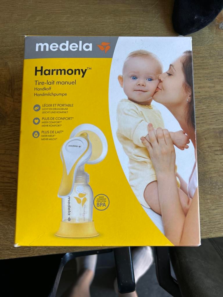 Medela Harmony Handkolf, Kinderen en Baby's, Babyvoeding en Toebehoren, Ophalen of Verzenden, Zo goed als nieuw, Borstkolf