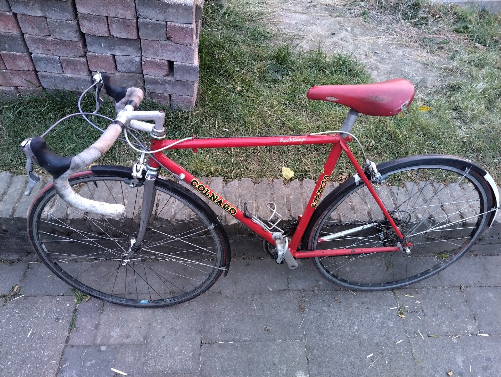 Originele Colnago Superissimo racefiets, vintage, 90 jaren, Fietsen en Brommers, Fietsen | Racefietsen, Overige merken, 28 inch