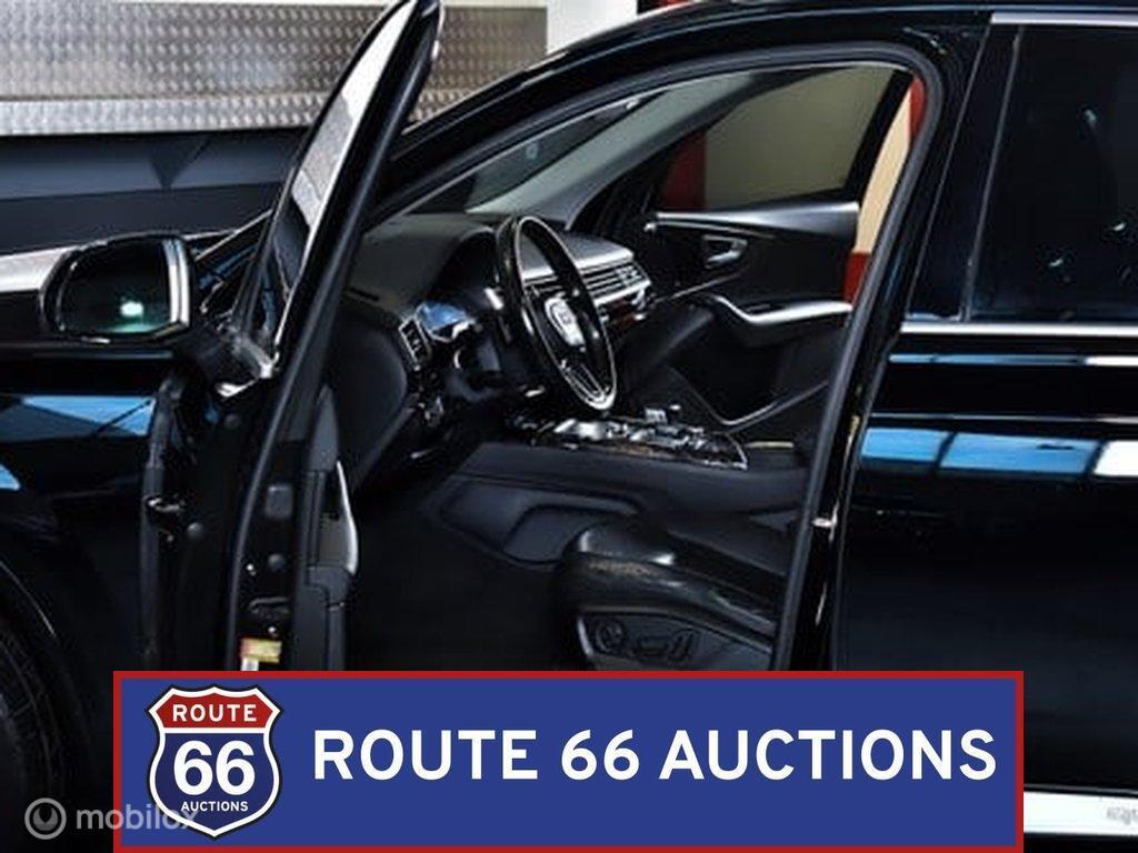 Audi Q7 3.0T Quattro Premium Plus | 2017 | Route 66 Auctions, Auto's, Audi, Gebruikt, Overige carrosserieën, Zwart, Bedrijf