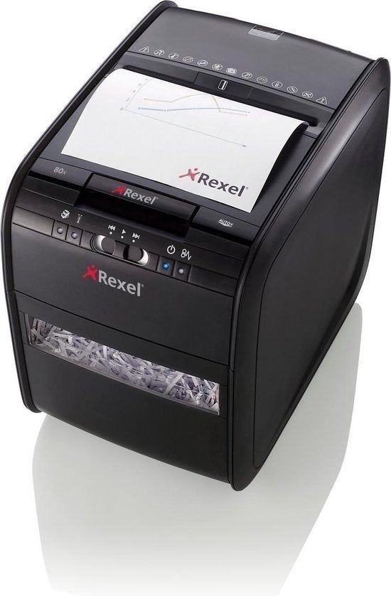 Rexel Auto+ 80X Papiervernietiger Snippers, Ophalen of Verzenden, Gebruikt