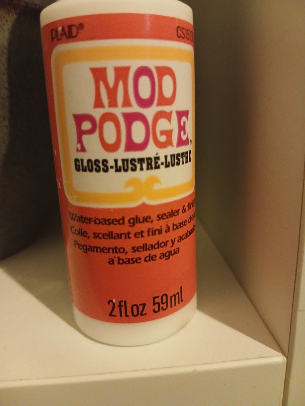 Mod podge gloss sealer decoupage lijm en afwerking vernis, Ophalen of Verzenden, Zo goed als nieuw