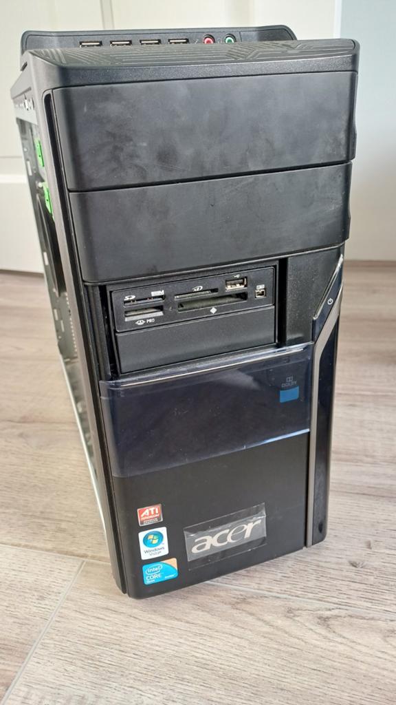 Acer Desktop Behuizing, Onbekend, Gebruikt, Ophalen of Verzenden, Geen (exclusief harde schijf)