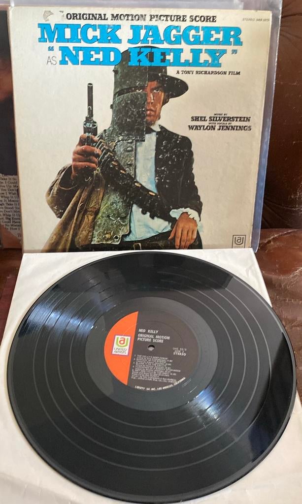 Mick Jagger vinyl (rolling Stones) ned kelly, Ophalen of Verzenden, Zo goed als nieuw, 12 inch