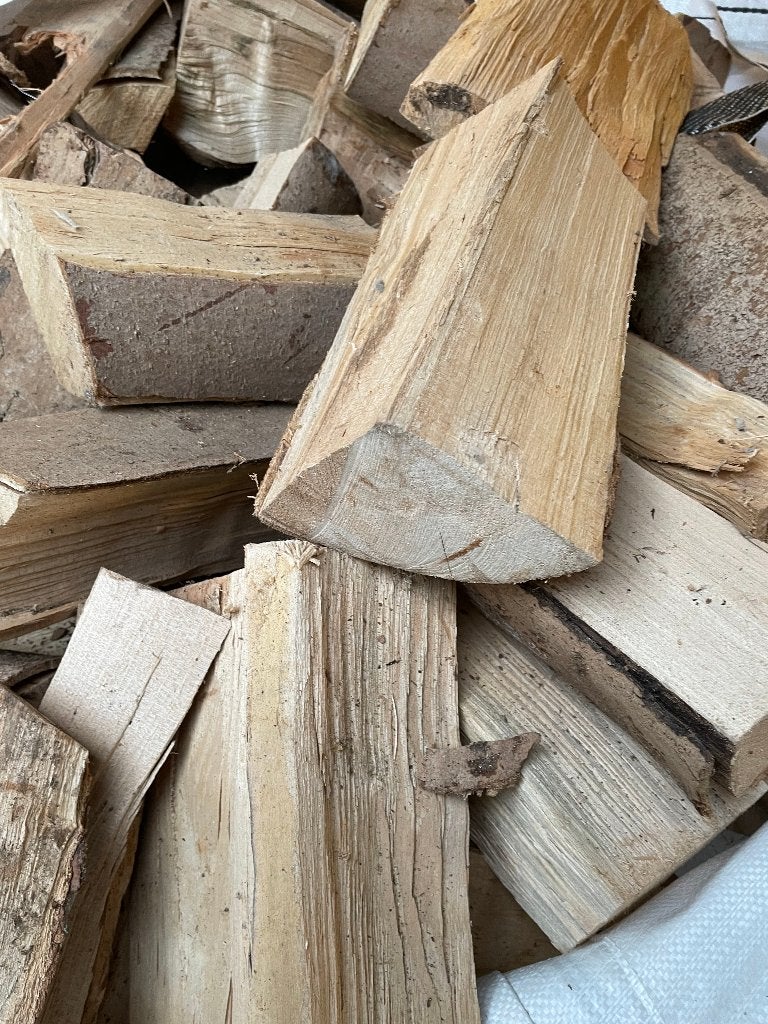Beuk, es, esdoorn, eik, vogelkers in de mix per bigbag, Minder dan 3 m³, Ophalen