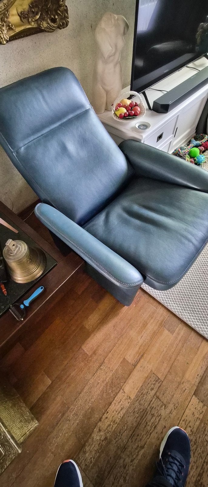 De Sede DS-50 fauteuil - verstelbaar - mooie staat, Ophalen, Zo goed als nieuw, 75 tot 100 cm, Design, Modern, Klassiek