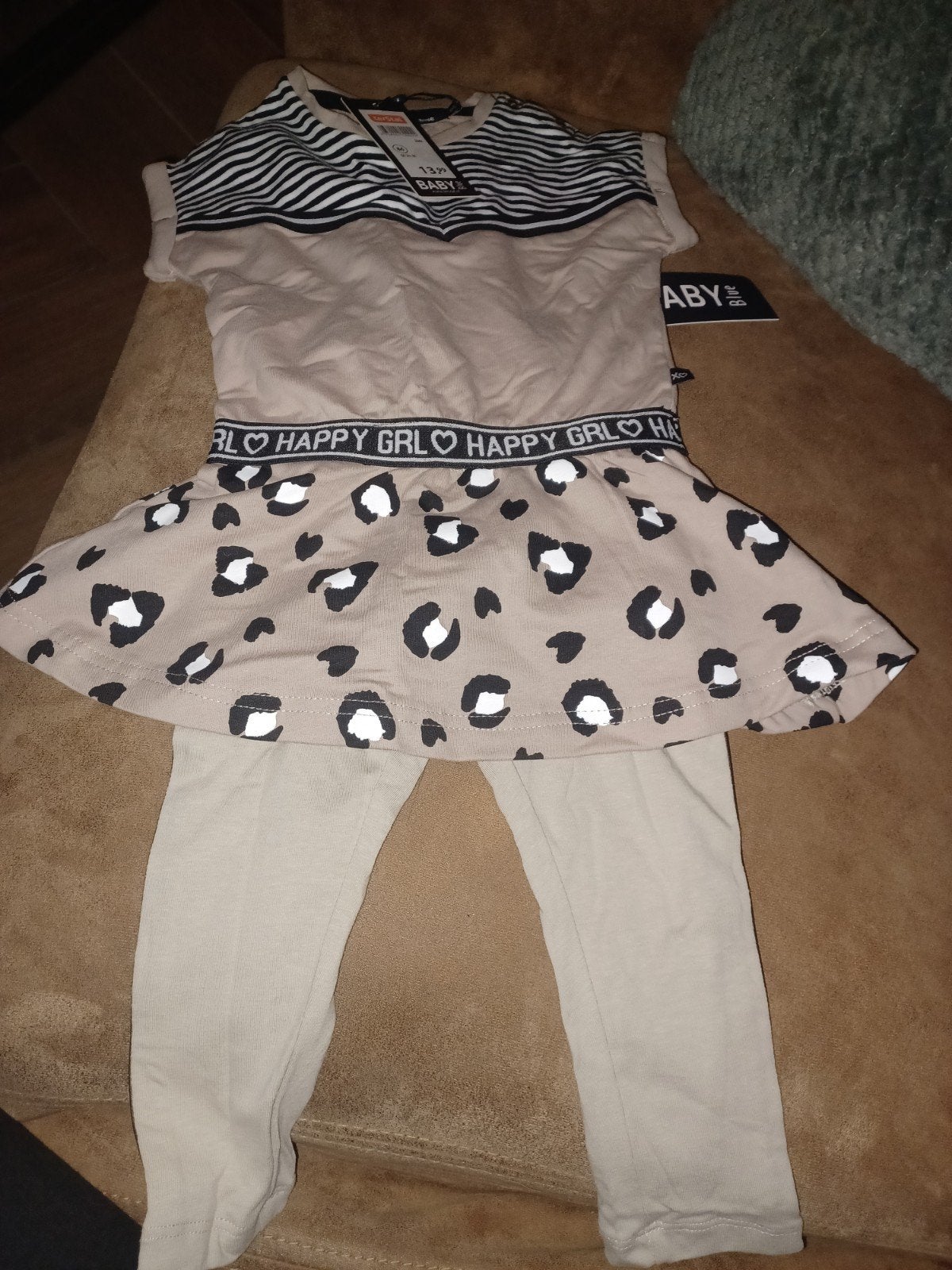Babyset jurkje met legging - Maat 86 - Nieuw!, Meisje, Nieuw, Ophalen of Verzenden, Setje