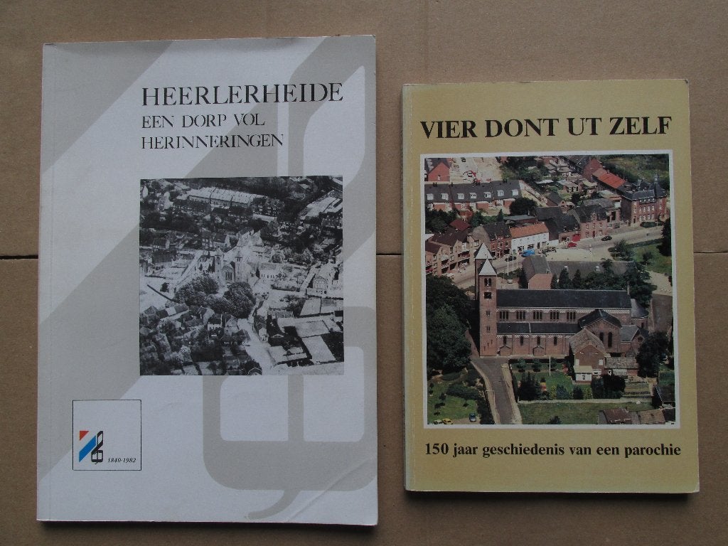Heerlen: 2 boeken Heerlerheide, Herinneringen + Parochie, Ophalen of Verzenden, Gelezen