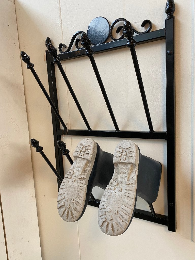 Laarzenrek gepoedercoat wandbevestiging, Ophalen of Verzenden, Nieuw