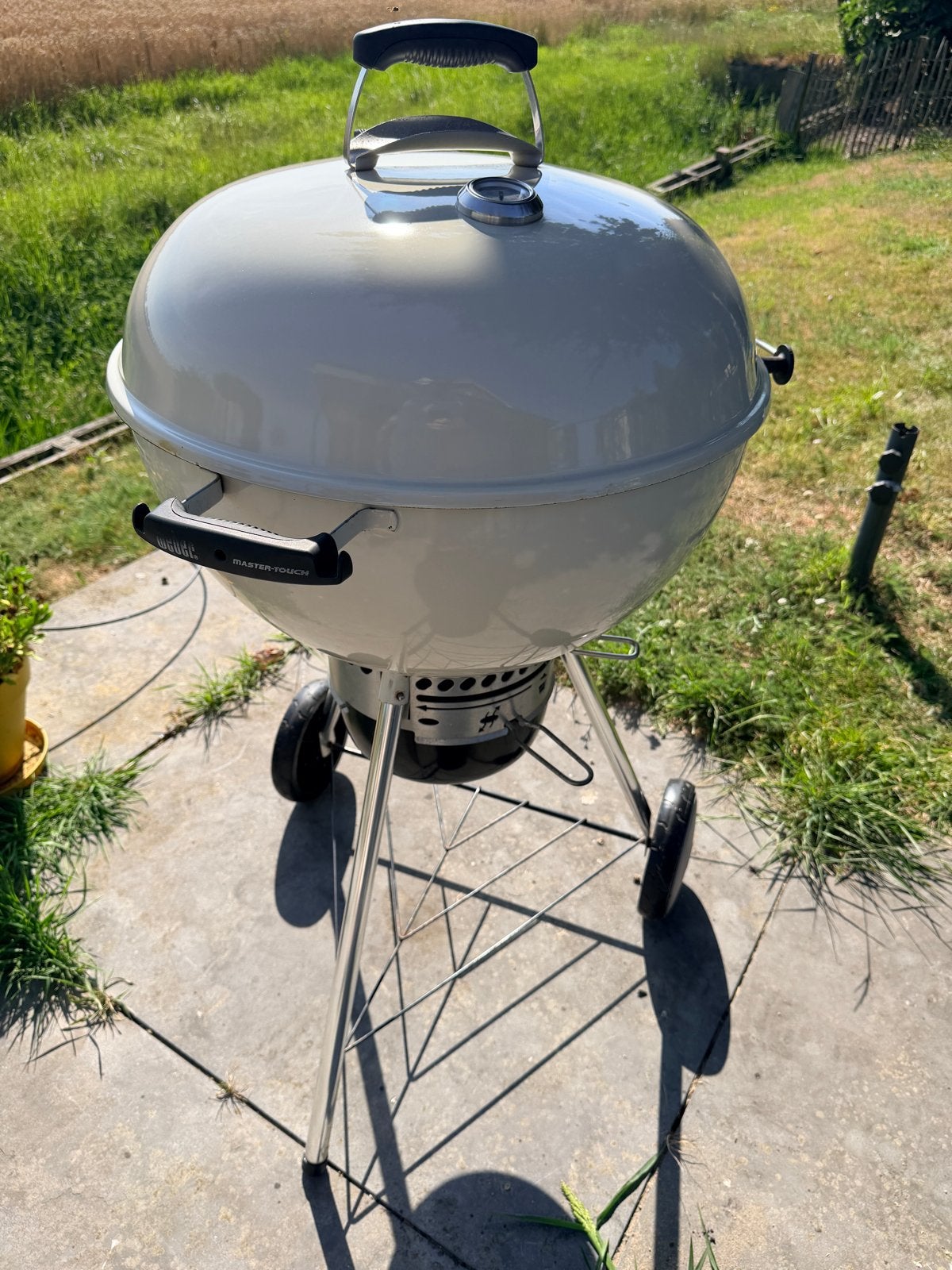 Weber Master-Touch GBS E-5750 met firestarter, schep en hoes, Tuin en Terras, Barbecue-accessoires, Gebruikt, Ophalen