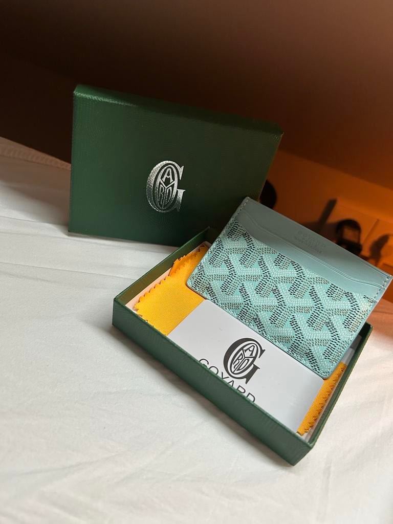 Goyard kaarthouder - Zo goed als nieuw, Ophalen of Verzenden, Zo goed als nieuw, Blauw, Overige merken