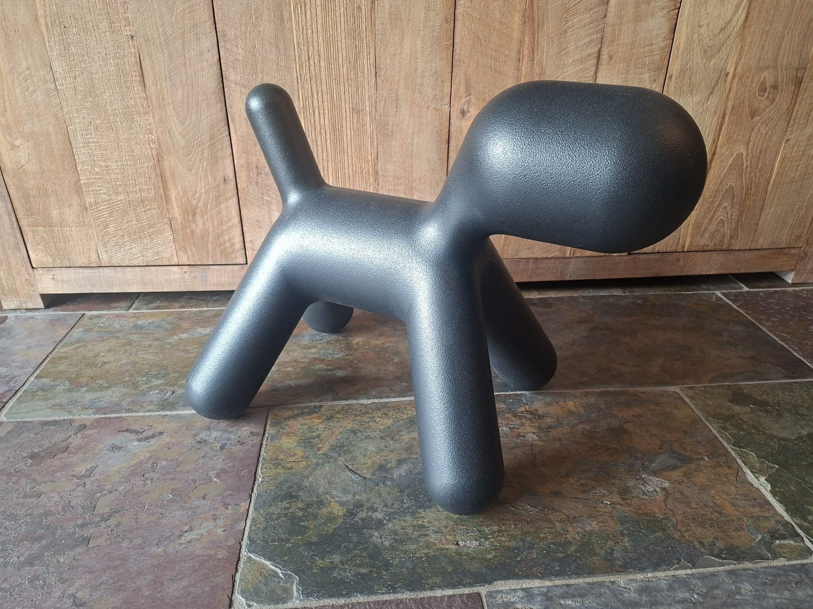 Magis Me Too Puppy hond zwart in nieuwstaat!, Ophalen, Zo goed als nieuw, Zwart, Kunststof