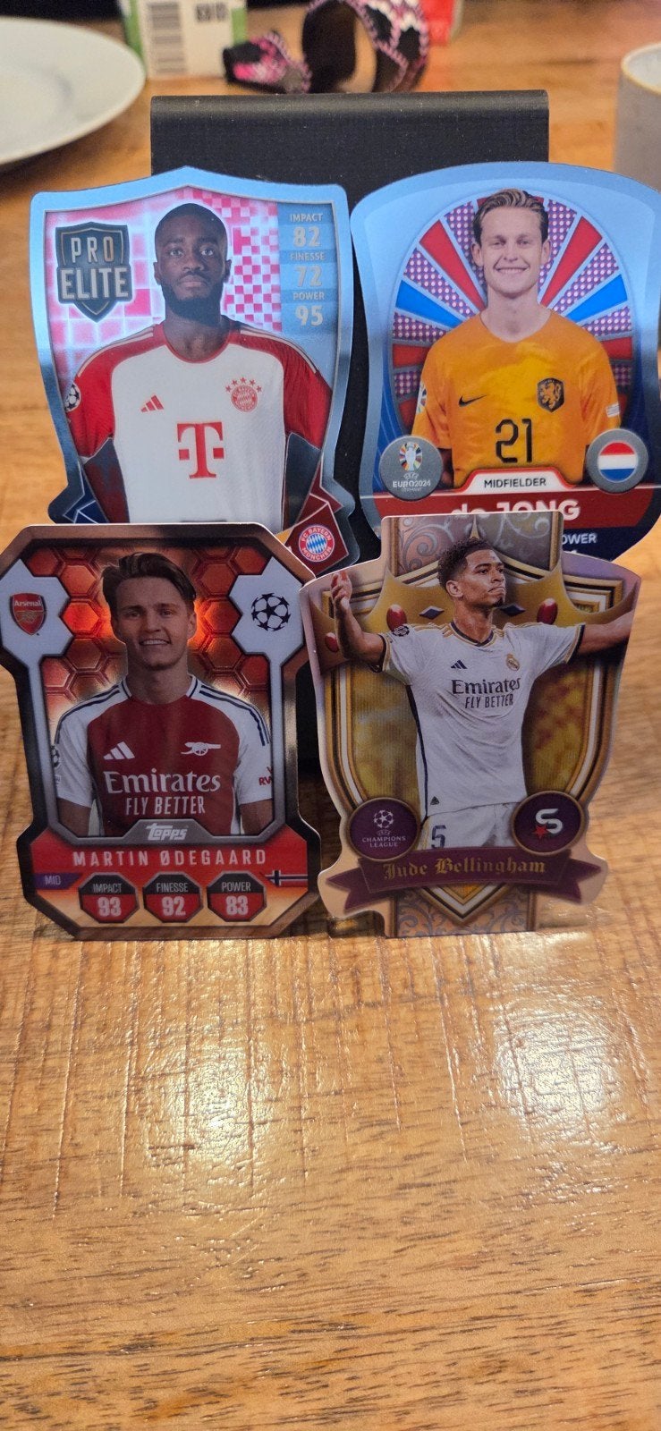 Voetbal Spelerskaarten - Champions League Topps, Ophalen of Verzenden, Zo goed als nieuw, Buitenlandse clubs, Spelerskaart