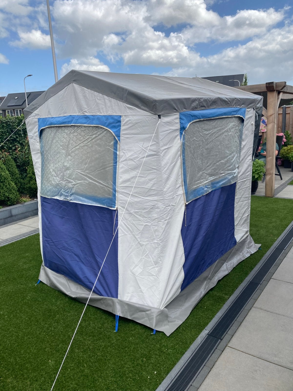 Conver Open-Air Denver 200x200 schuurtent, Ophalen, Gebruikt, Tot en met 2