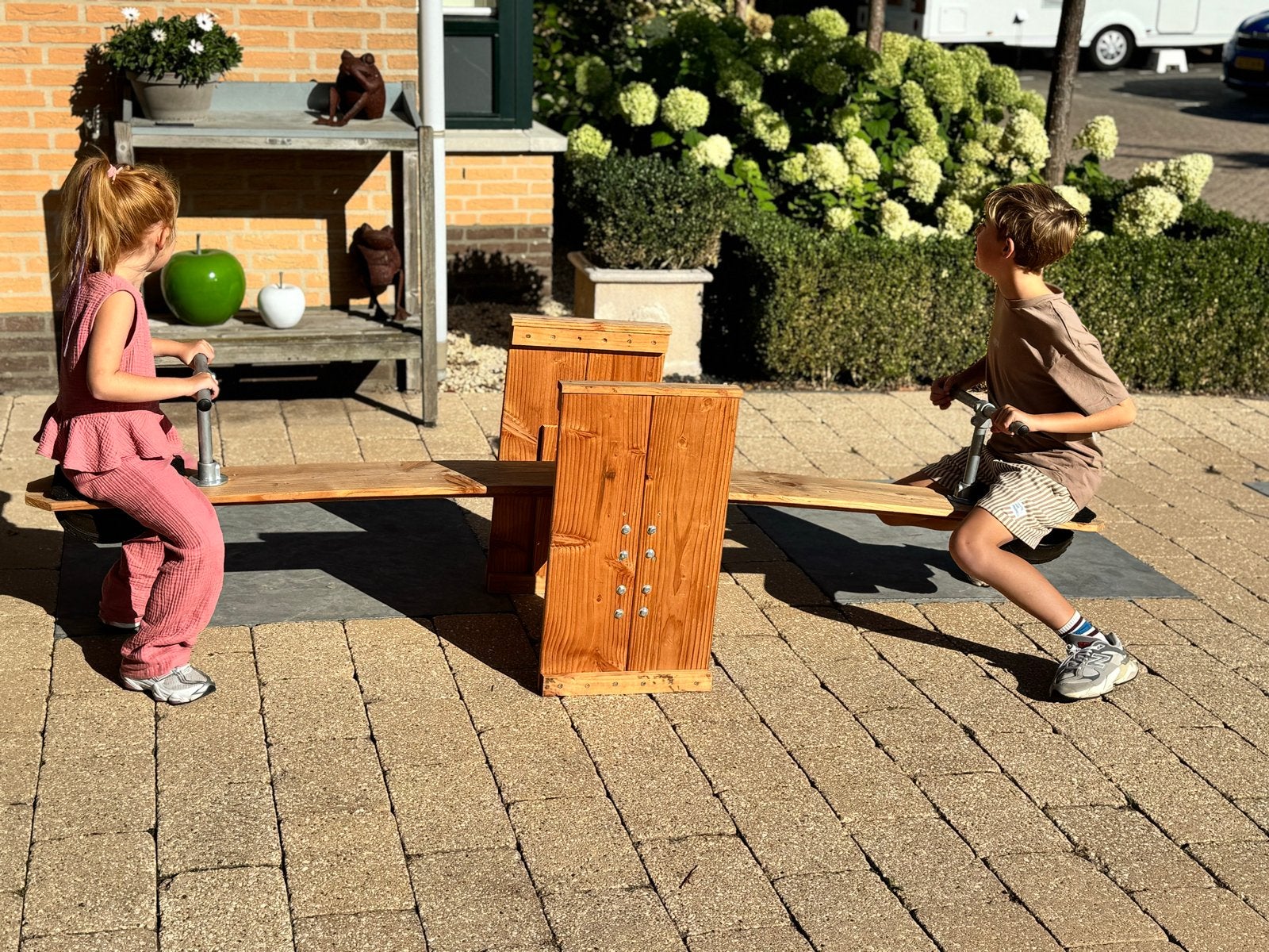 Houten Wip-Wap voor kinderen 2 t/m 7 jaar, Kinderen en Baby's, Ophalen, Gebruikt