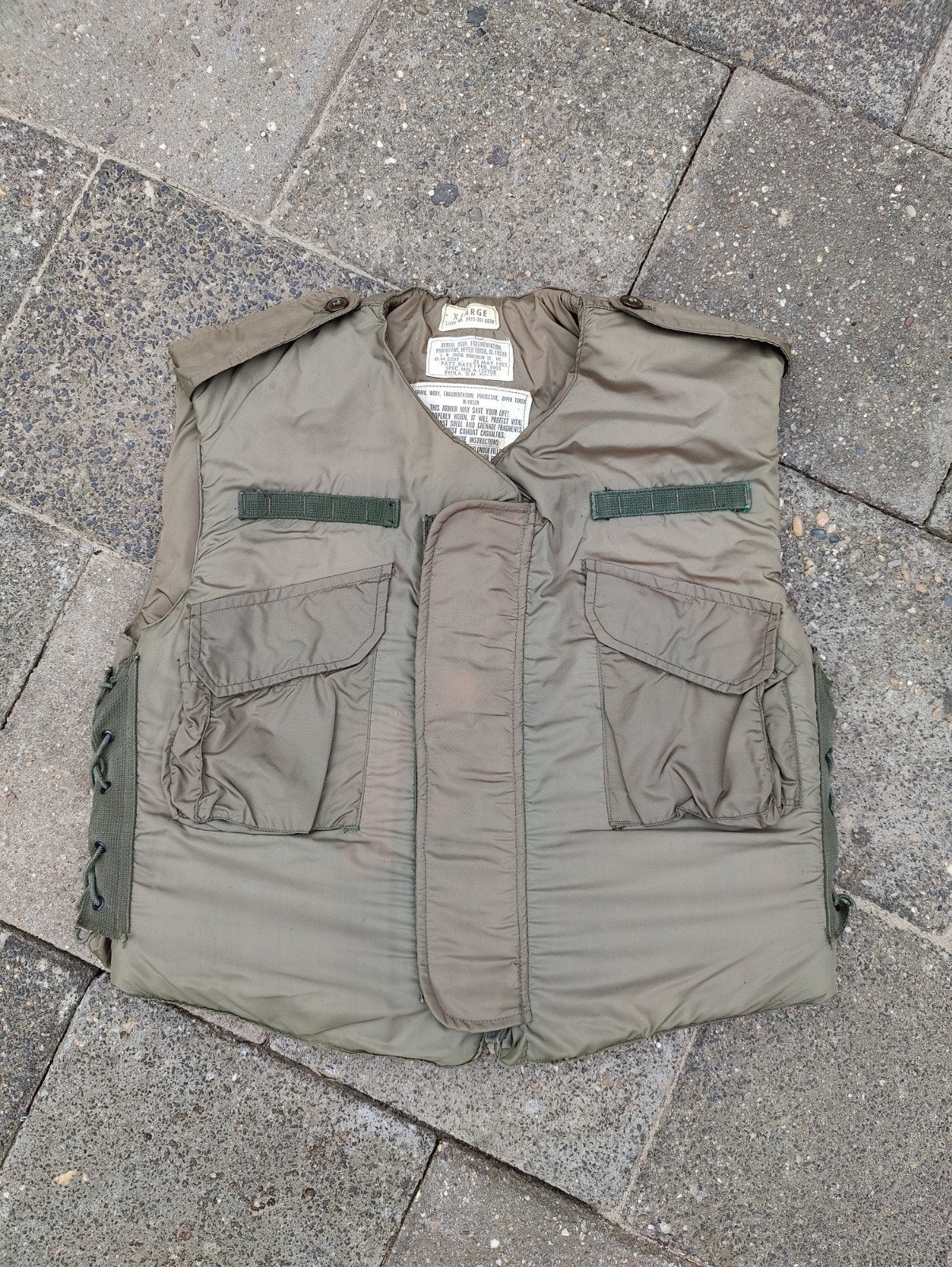 U.S. M-1952A body armor, Verzamelen, Militaria | Algemeen, Ophalen of Verzenden, Landmacht, Amerika, Overige typen