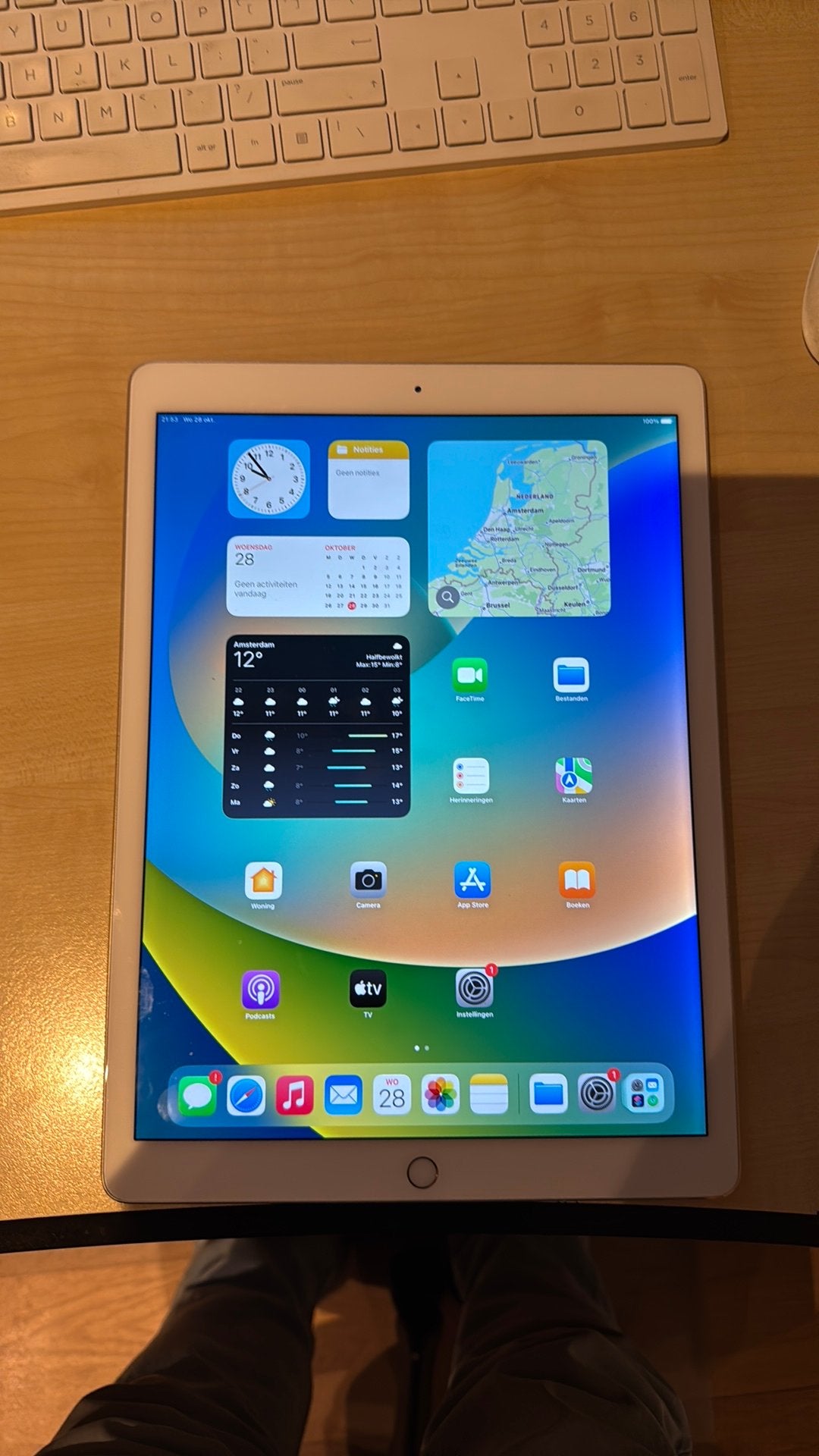Ipad pro 12,9 inch model A1584, Computers en Software, Ophalen, Gebruikt, 12 inch, Apple iPad Pro