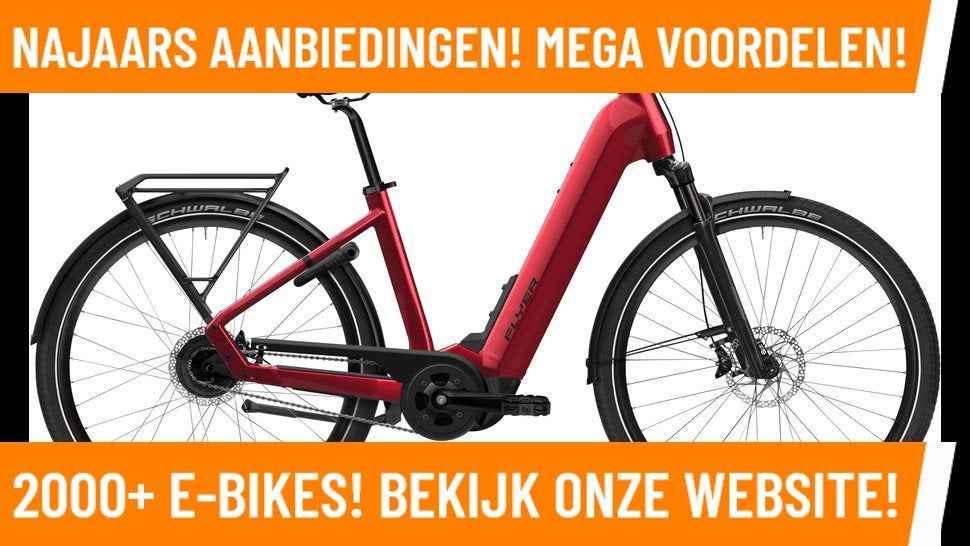 Flyer Upstreet 5.40 ebike met midden motor 5500 nu 2599,-, Nieuw, 50 km per accu of meer, Overige merken