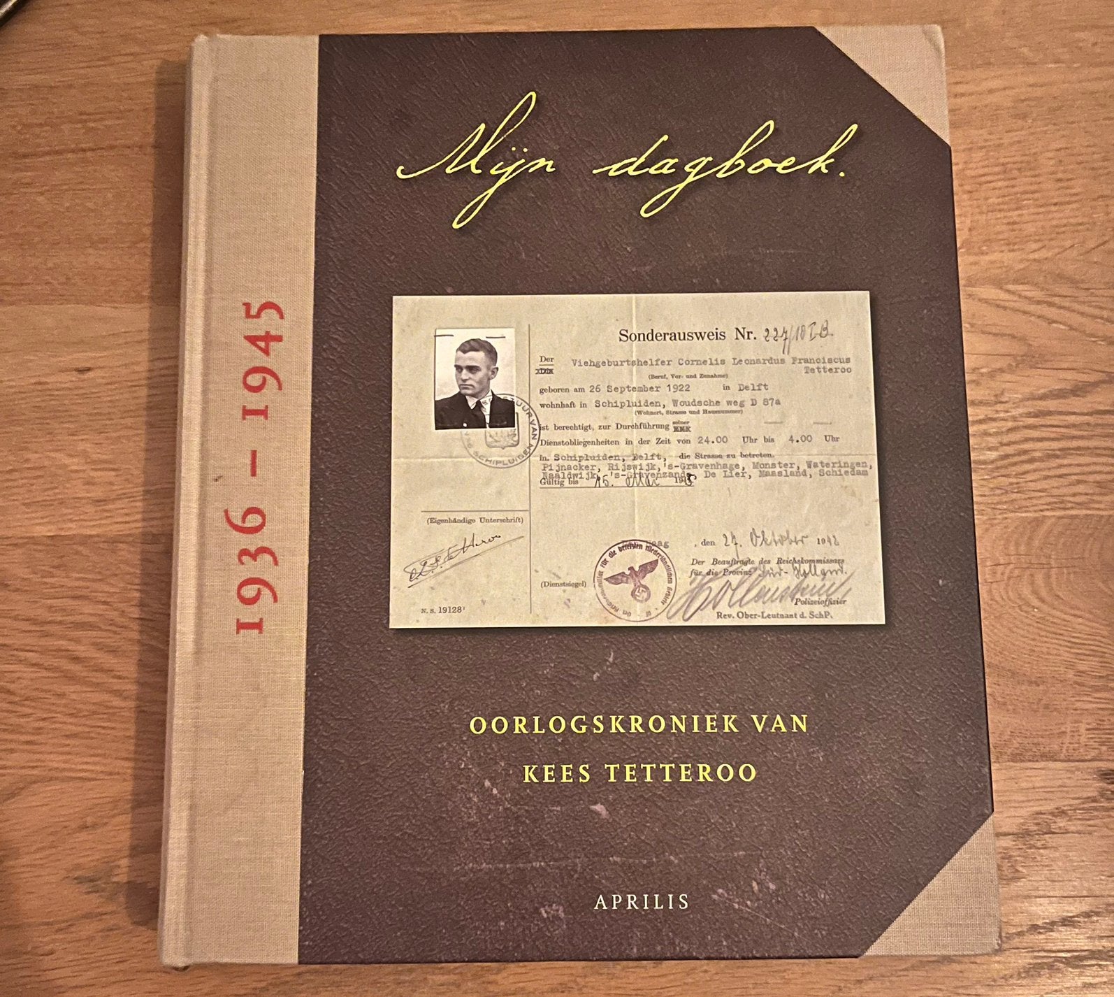 Mijn dagboek: Oorlogskroniek van Kees Tetteroo 1936-1945, Ophalen of Verzenden, Tweede Wereldoorlog, Zo goed als nieuw, Algemeen