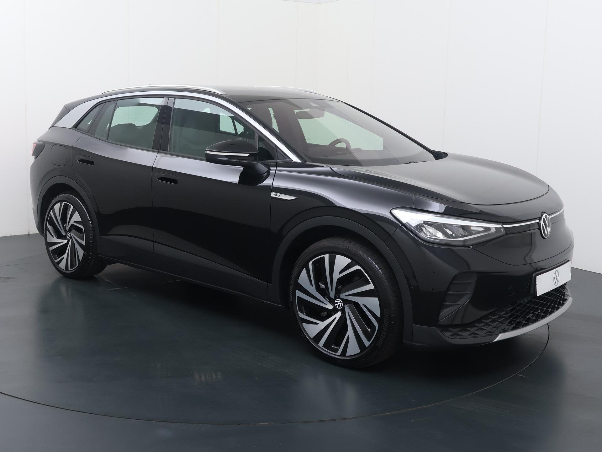 Volkswagen ID.4 Pro 77 kWh | 204 PK | SoH 97% | Adaptive Cru, 12 maanden, Gebruikt, Zwart, 528 km