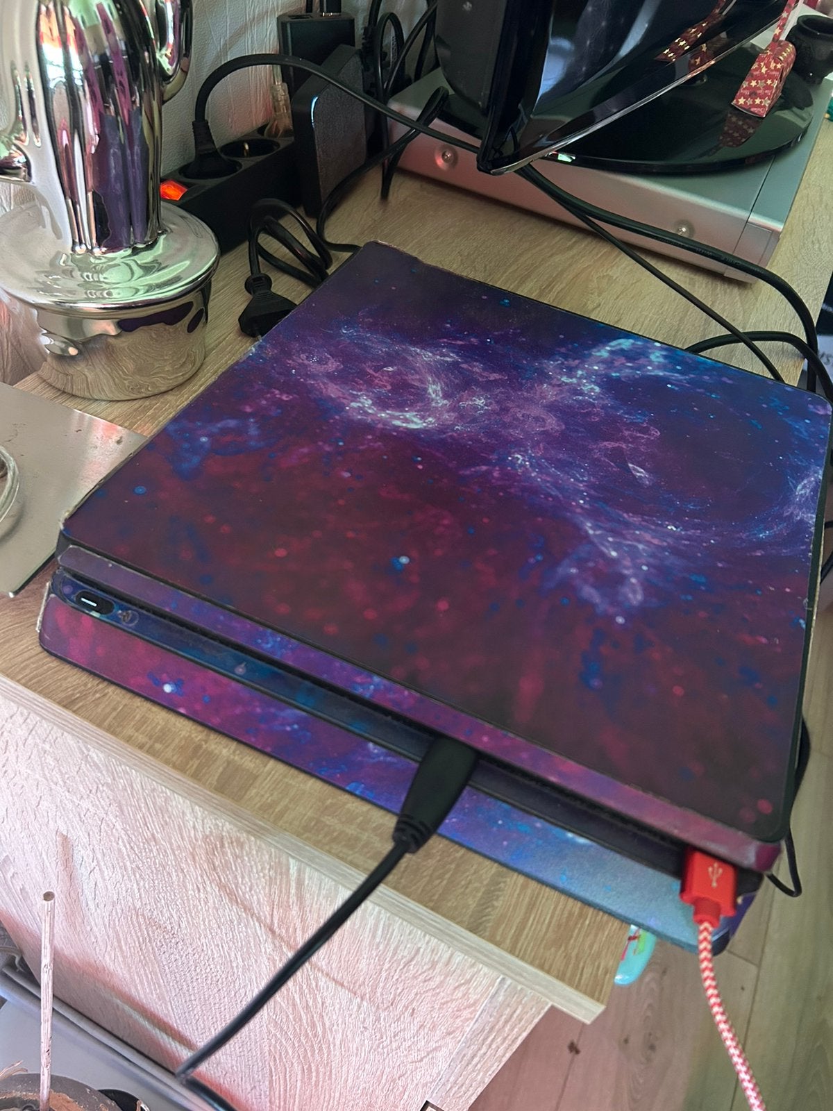 PlayStation 4 Slim — 500 GB — 1 Controller, Ophalen, Met 1 controller, Slim, 500 GB
