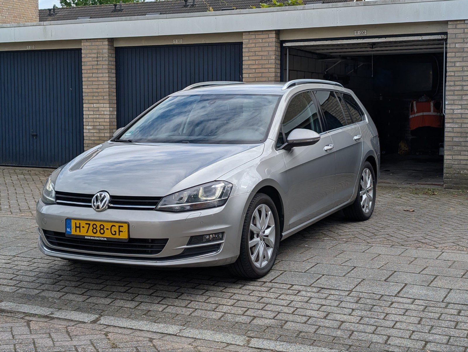 Volkswagen Golf 1.4 TSI 90KW Variant 2014 Grijs, Auto's, Volkswagen, 4 cilinders, 122 pk, Handgeschakeld, 19 km/l