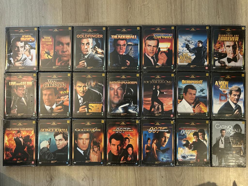 Mooie James Bond 007 collectie, geseald nieuw, Cd's en Dvd's, Dvd's | Tv en Series, Vanaf 12 jaar, Ophalen of Verzenden, Zo goed als nieuw