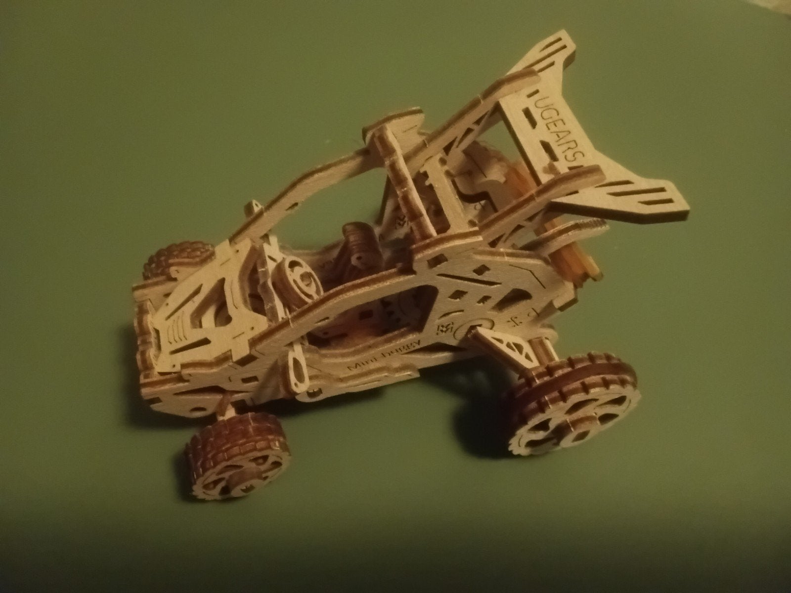 Houten Auto Mini buggy  UGEARS, Ophalen of Verzenden, Auto, Overige merken