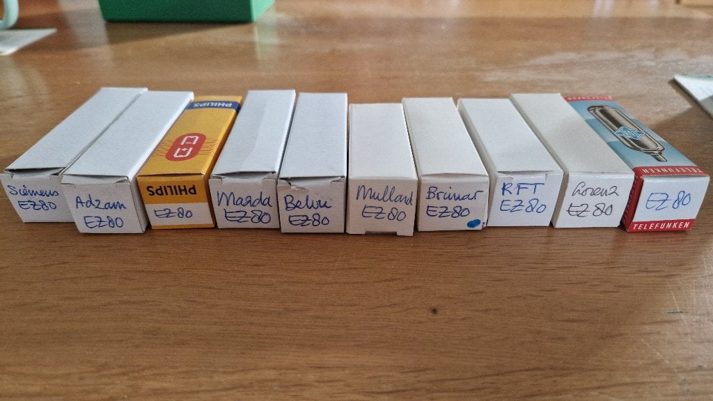 Gelijkrichters, Verzenden, Buis of Buizen