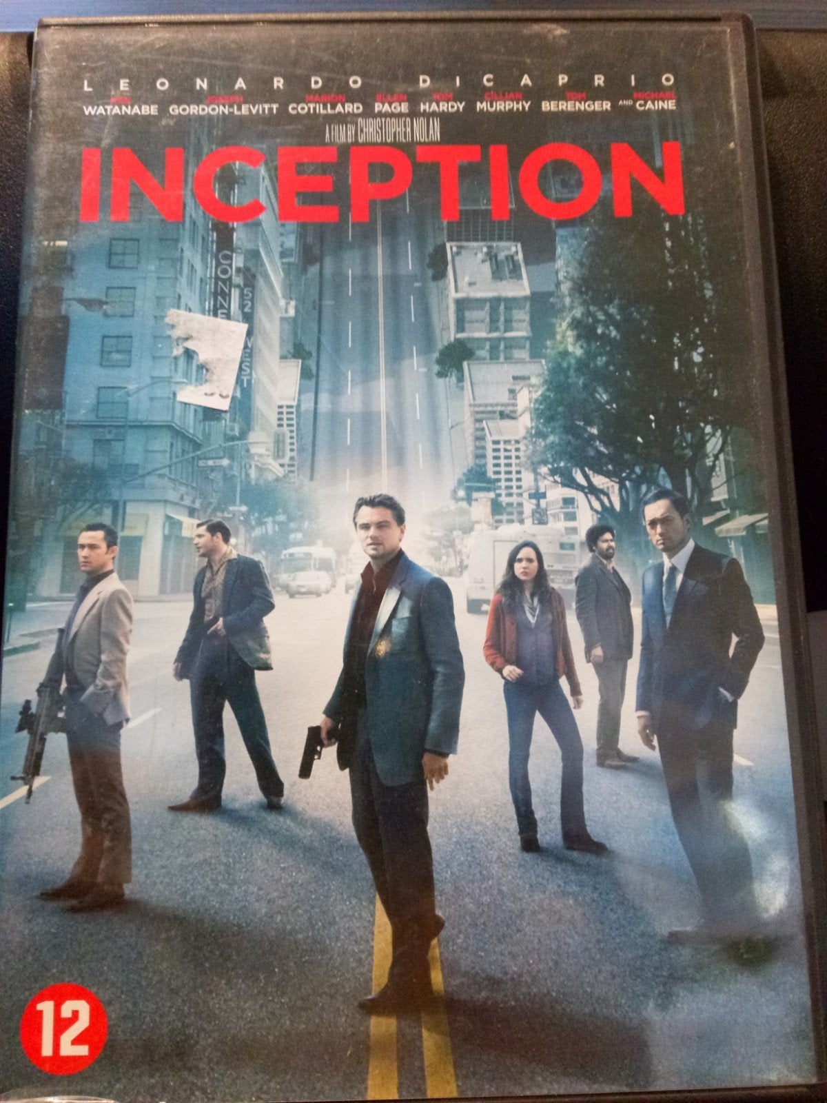 Inception DVD - Christopher Nolan's Sci-Fi Thriller, Spaans, Actiethriller, Ophalen of Verzenden, Inclusief doosje
