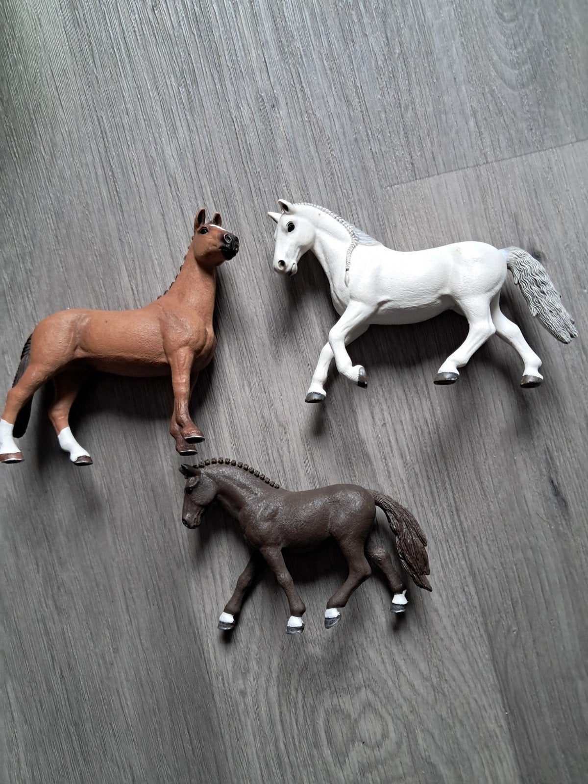 3 Schleich paarden, Ophalen of Verzenden, Zo goed als nieuw, Jongen of Meisje