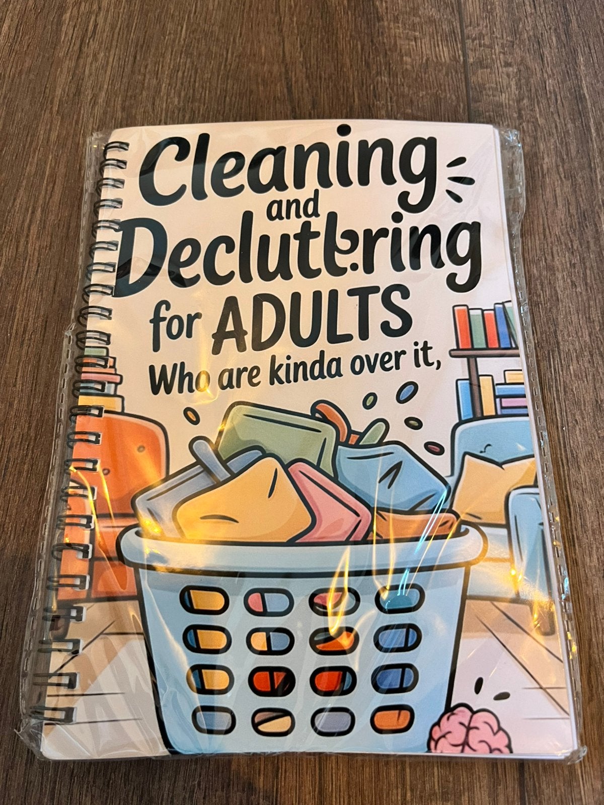 Nieuw Cleaning and Decluttering for Adults notitieboek, Ophalen of Verzenden, Nieuw, A5