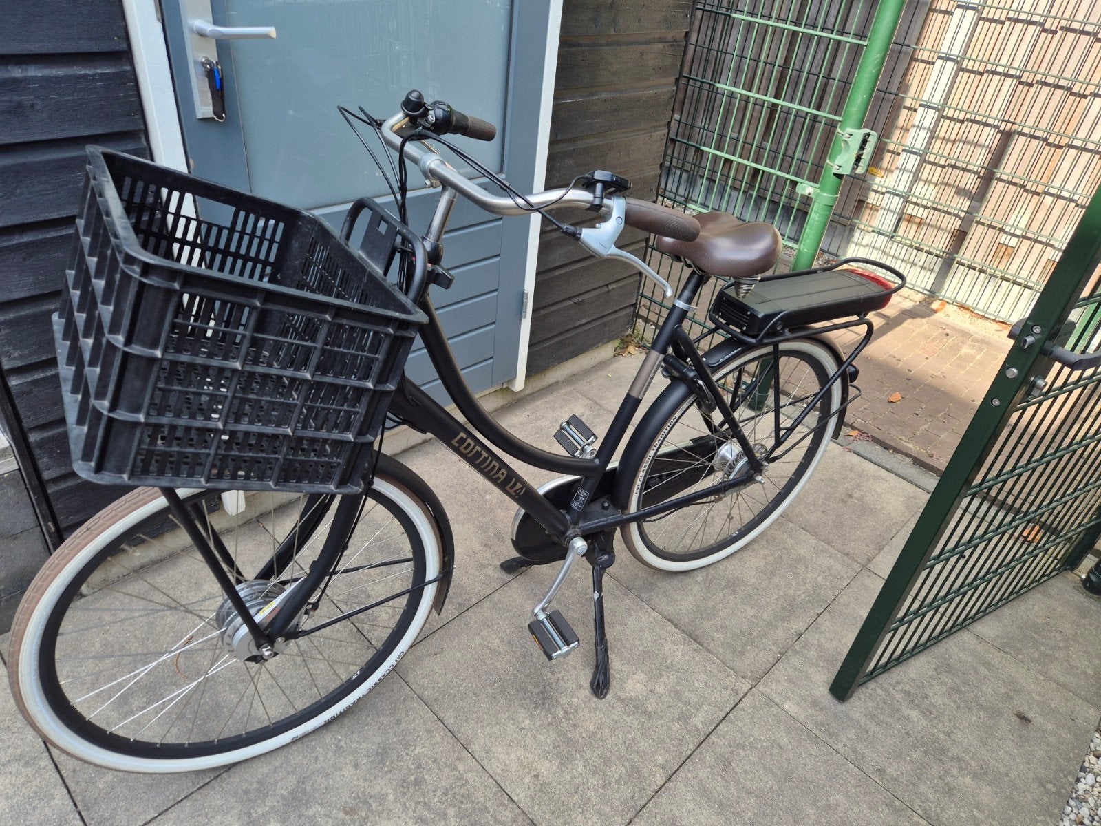 Cortina E-U4 Transportfiets - 300W accu, 55 tot 59 cm, Ophalen, Gebruikt, Cortina