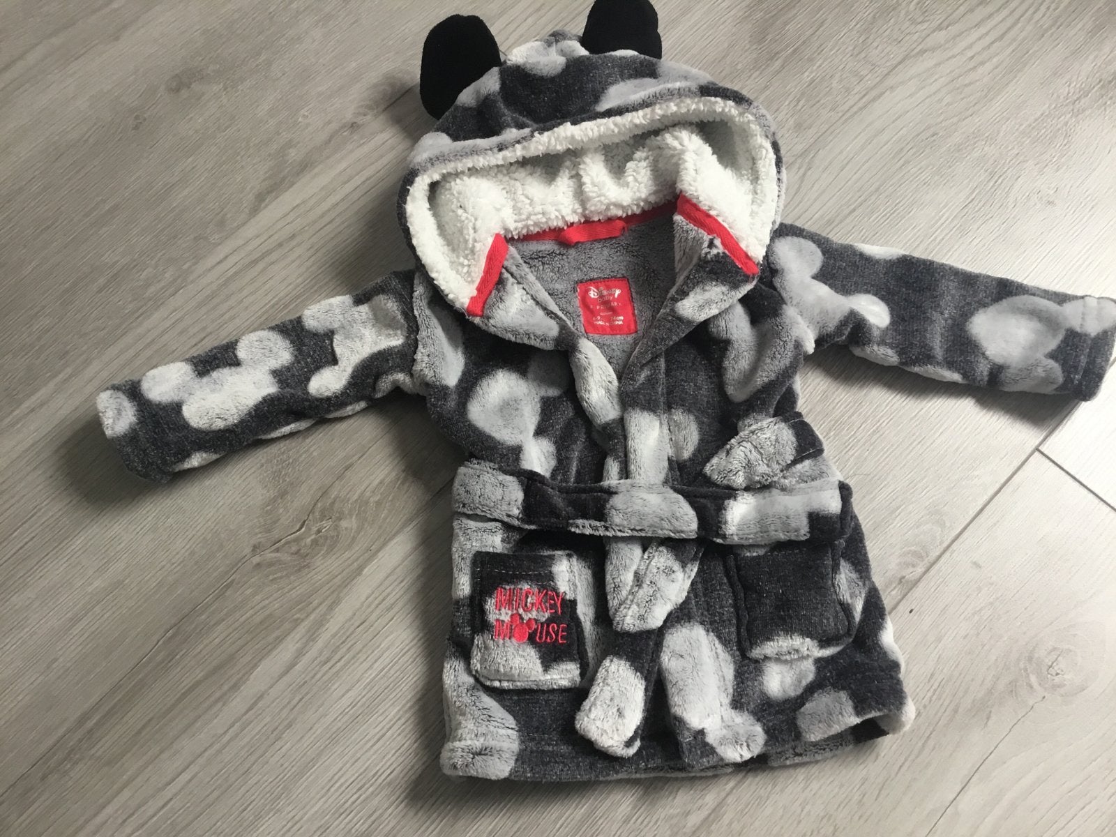 Disney Mickey Mouse Badjas maat 75 meisje ochtendjas, Ophalen of Verzenden, Zo goed als nieuw, Meisje, Nacht- of Onderkleding