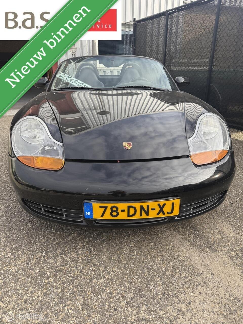 Porsche Boxster S 3.2 1e eigenaar, Auto's, Euro 2, Achterwielaandrijving, Gebruikt, Zwart