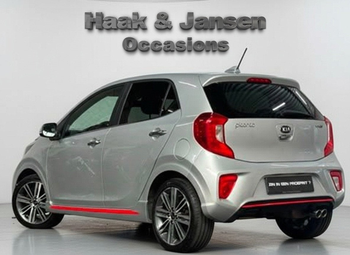 Kia Picanto 1.0 CVVT / GT-Line / Carplay / Leder / Stoelverw, Voorwielaandrijving, Gebruikt, 4 stoelen, Origineel Nederlands