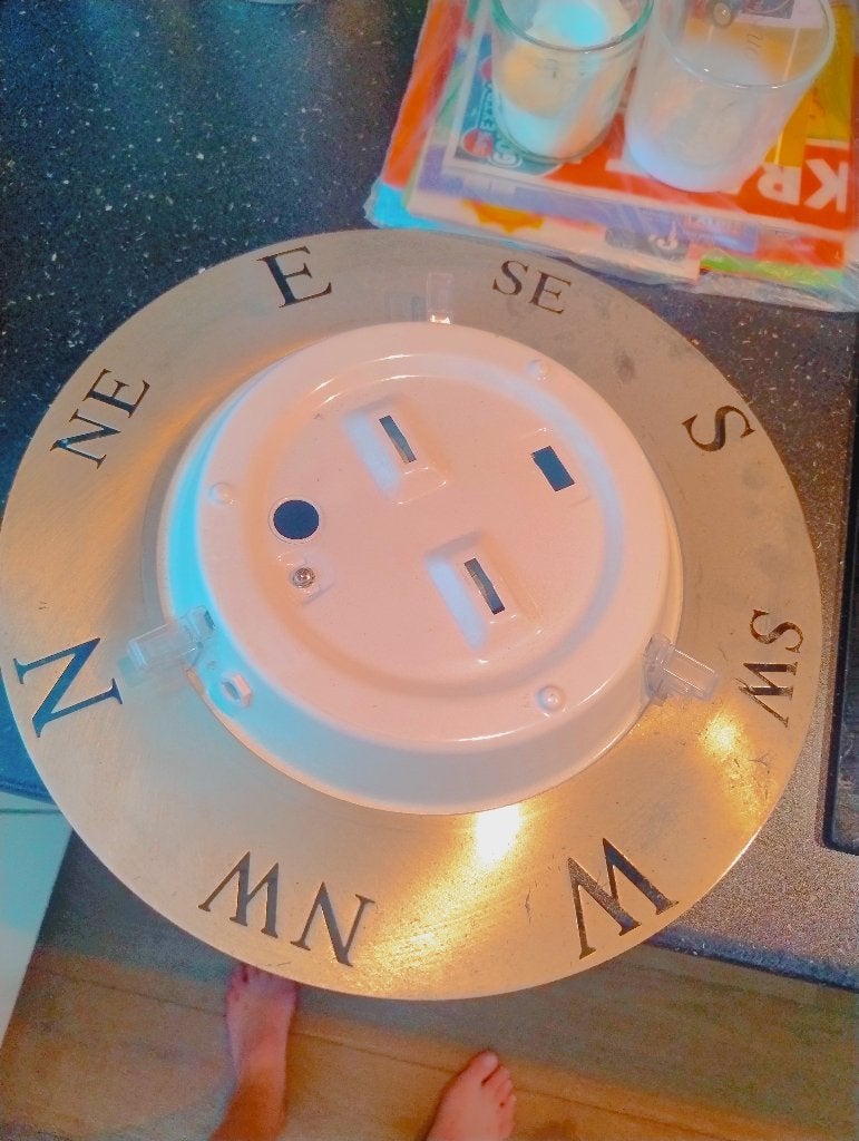 Plafondlamp, Ophalen, Gebruikt, Plafondlamp, E27 (groot)