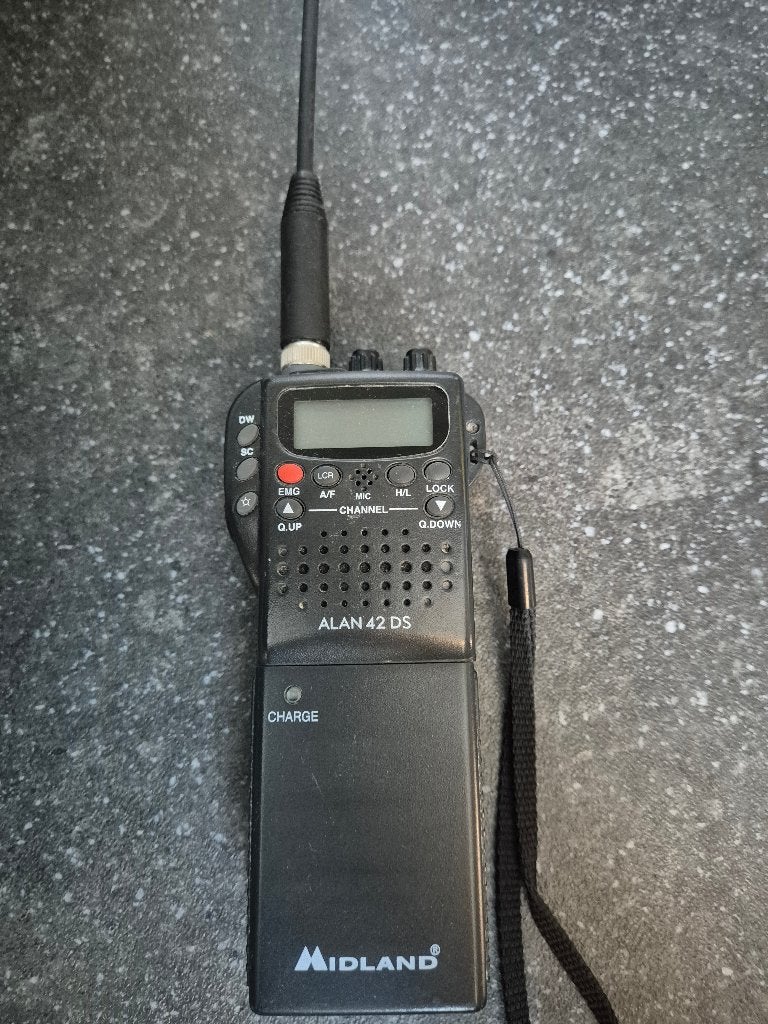 Alan 42 DS 27mhz Portofoon, Ophalen of Verzenden, Gebruikt, 2 to 5 km, Portofoon of Walkie-talkie