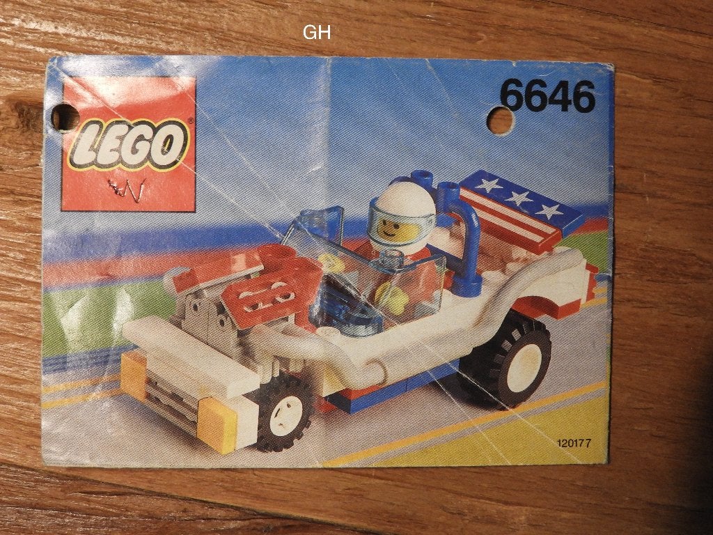 Lego 6646 Vintage Screaming Patriot, Gebruikt, Overige thema's, Lego, Ophalen of Verzenden