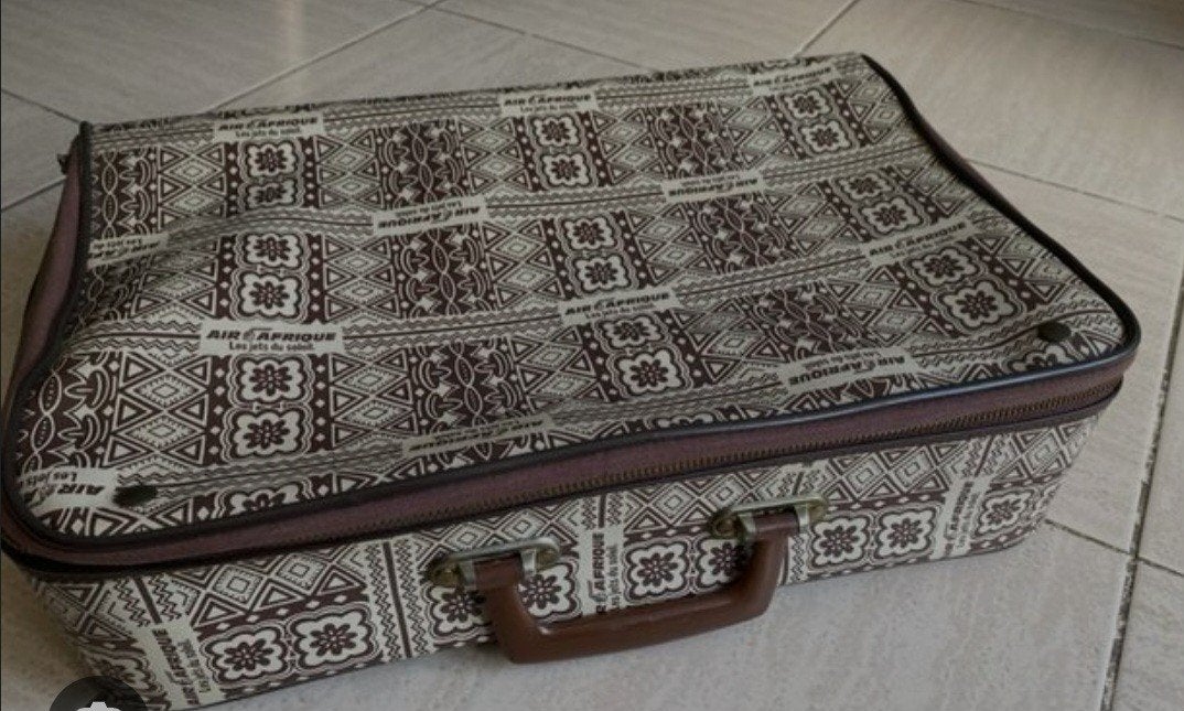 Vintage koffertje Air Afrique, Ophalen of Verzenden