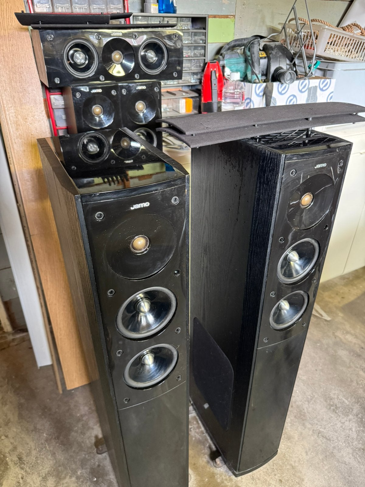 Jamo 5.1 s606, Ophalen, Zo goed als nieuw, 60 tot 120 watt, Jamo