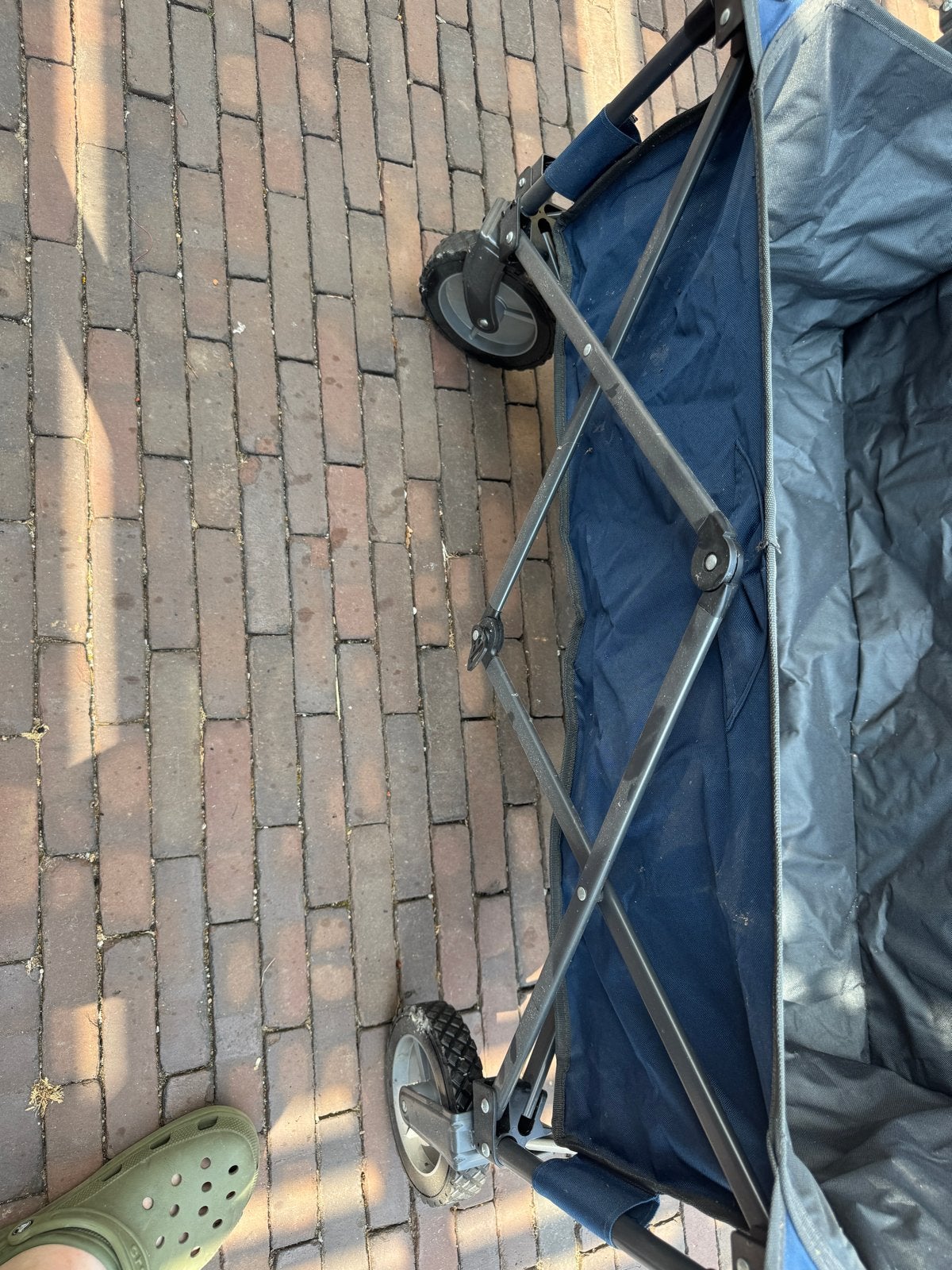 Opvouwbare bolderkar - Ideaal voor strand en camping, Caravans en Kamperen, Bolderkarren, Ophalen, Opvouwbaar, Gebruikt
