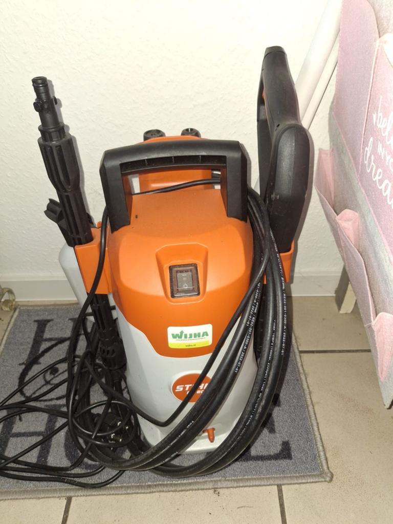 Stihl hogedrukreiniger type re 80x - Krachtig en betrouwbaar, Ophalen of Verzenden, Gebruikt, Elektrisch, Stihl