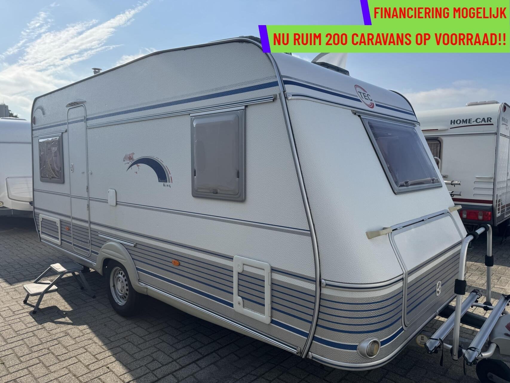 Tec TRAVEL KINKG 460 TDF, FRANSBED, RONDZIT, FIETSENDRAGER, Caravans en Kamperen, T.E.C., Rondzit, Bedrijf, 6 tot 7 meter