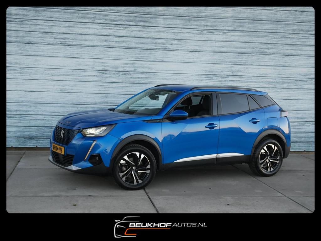 Peugeot E-2008 EV Allure Pack 50 kWh Carplay Navi Cam Soh92%, Auto's, Peugeot, 330 km, 136 pk, Gebruikt, Zwart