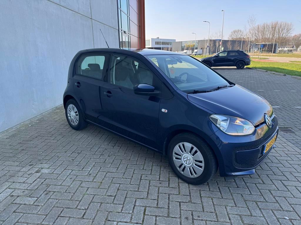 Volkswagen up! 1.0 44KW 2013 Blauw, Auto's, Volkswagen, Voorwielaandrijving, Stof, 840 kg, Origineel Nederlands